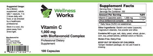 Vitamin C 1000 Mg W Bioflavonoid Complex Pcca Vitamin C 1000 Mg W Bioflavonoid Complex Pcca