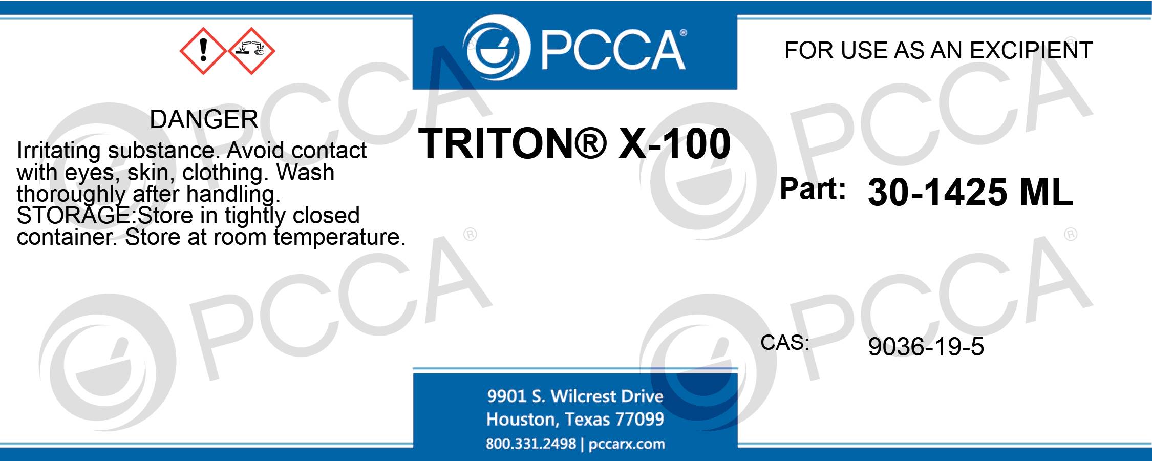 TRITON® X100 PCCA