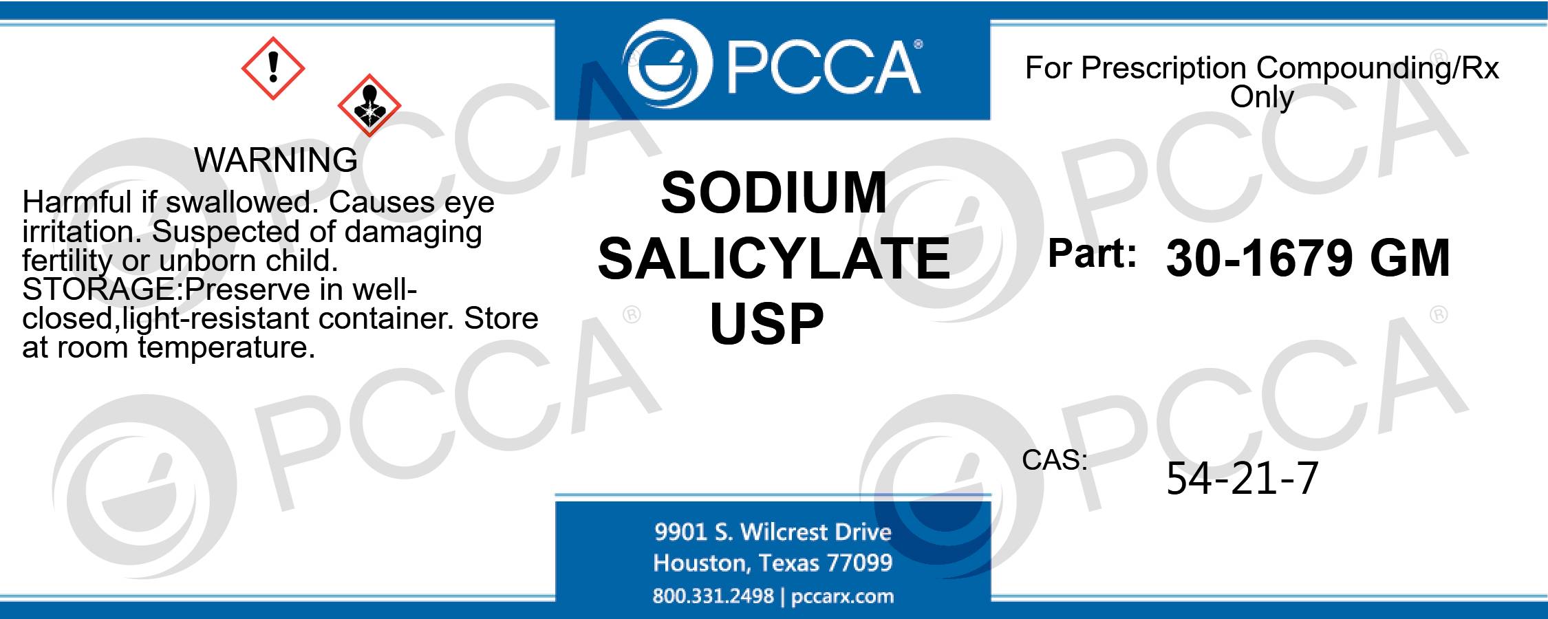 SODIUM SALICYLATE USP PCCA