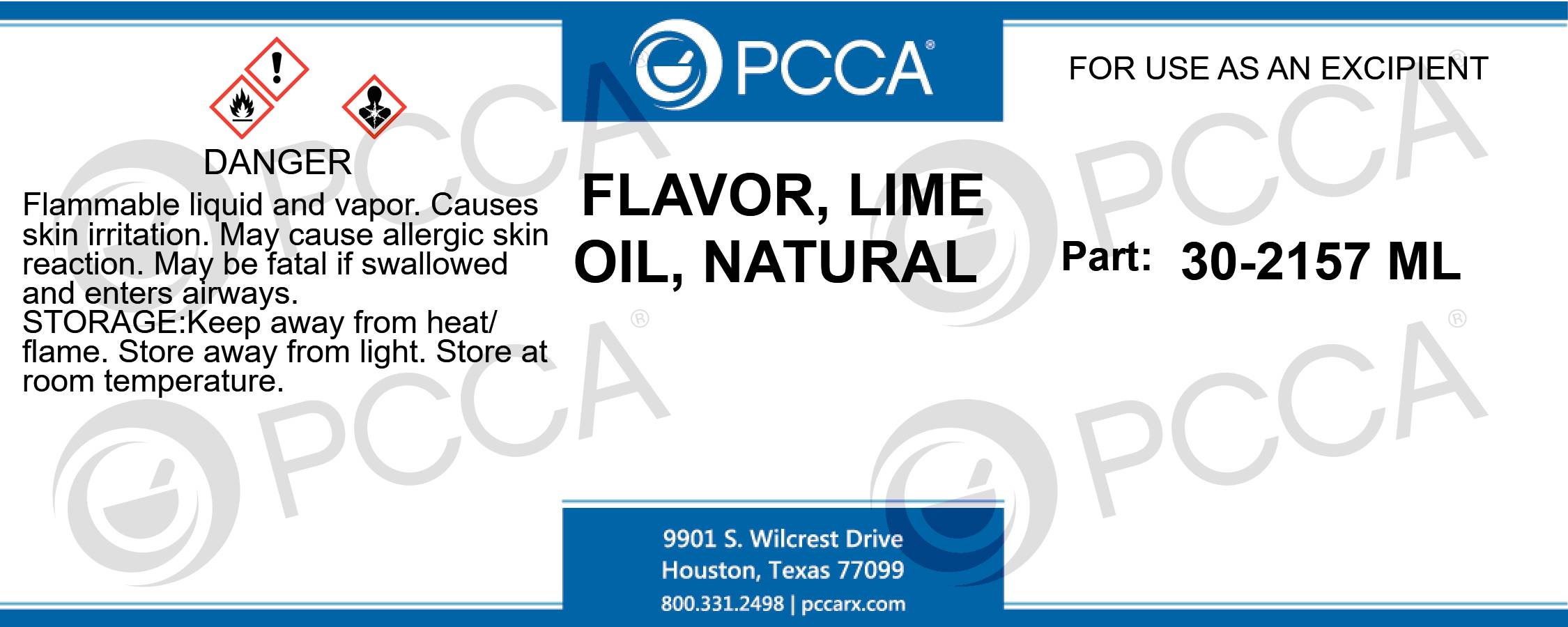 LIME OIL, NATURAL PCCA
