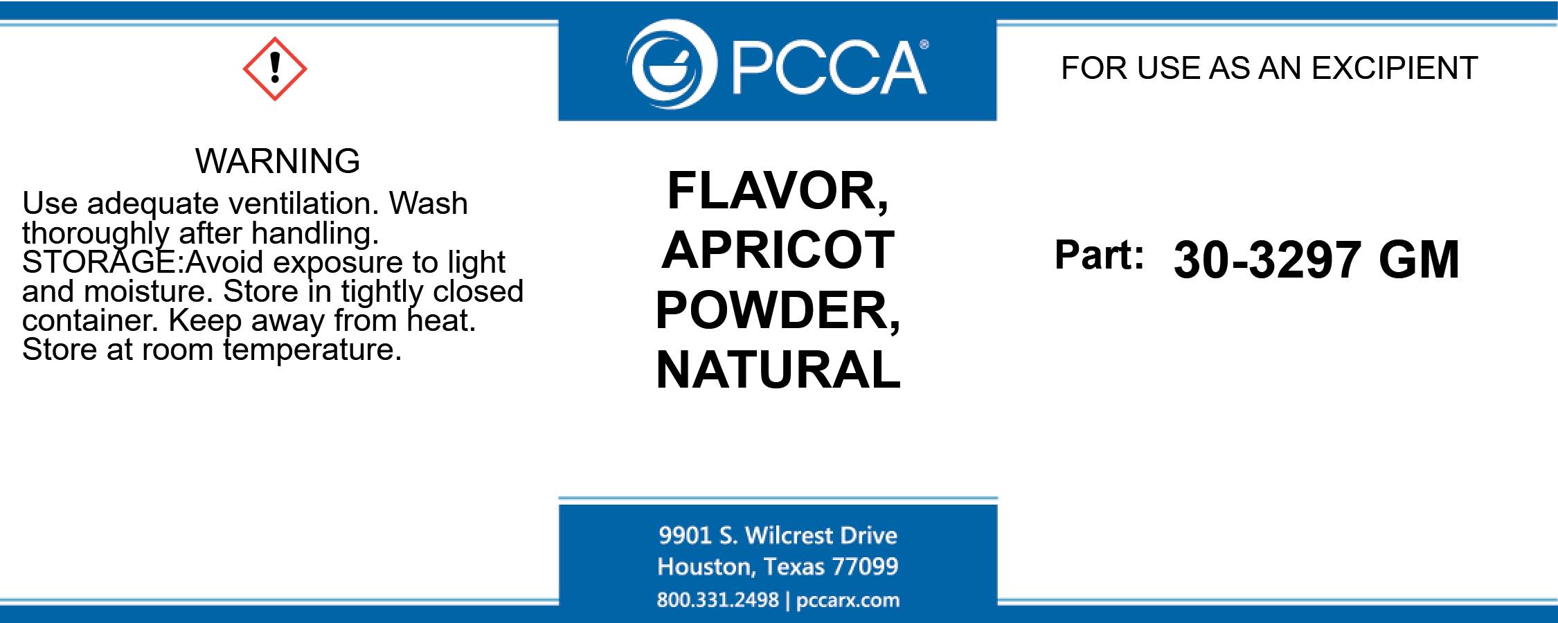 APRICOT POWDER, NATURAL PCCA