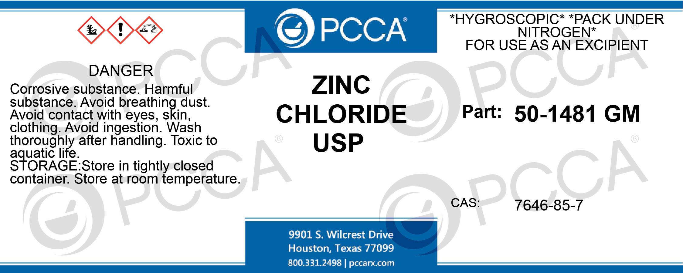 ZINC CHLORIDE USP PCCA