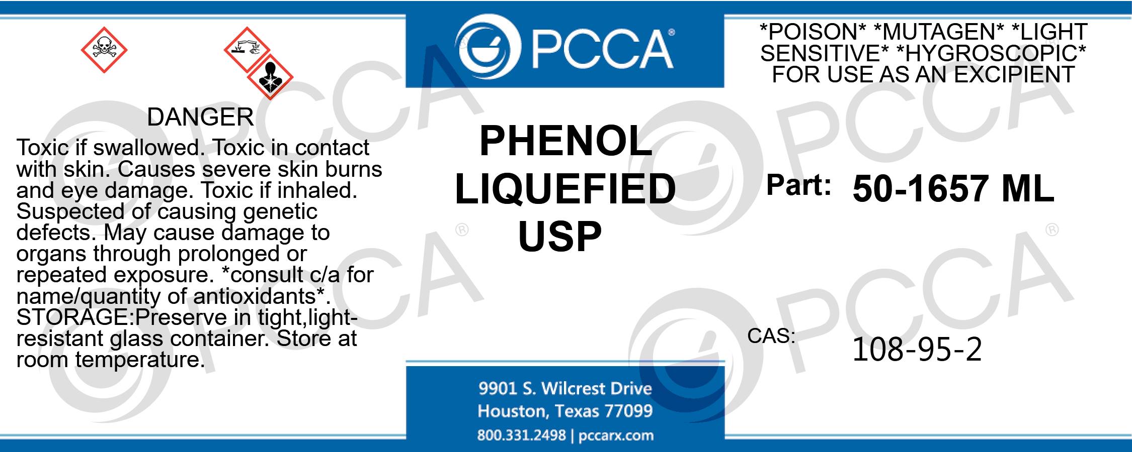 PHENOL LIQUEFIED USP PCCA