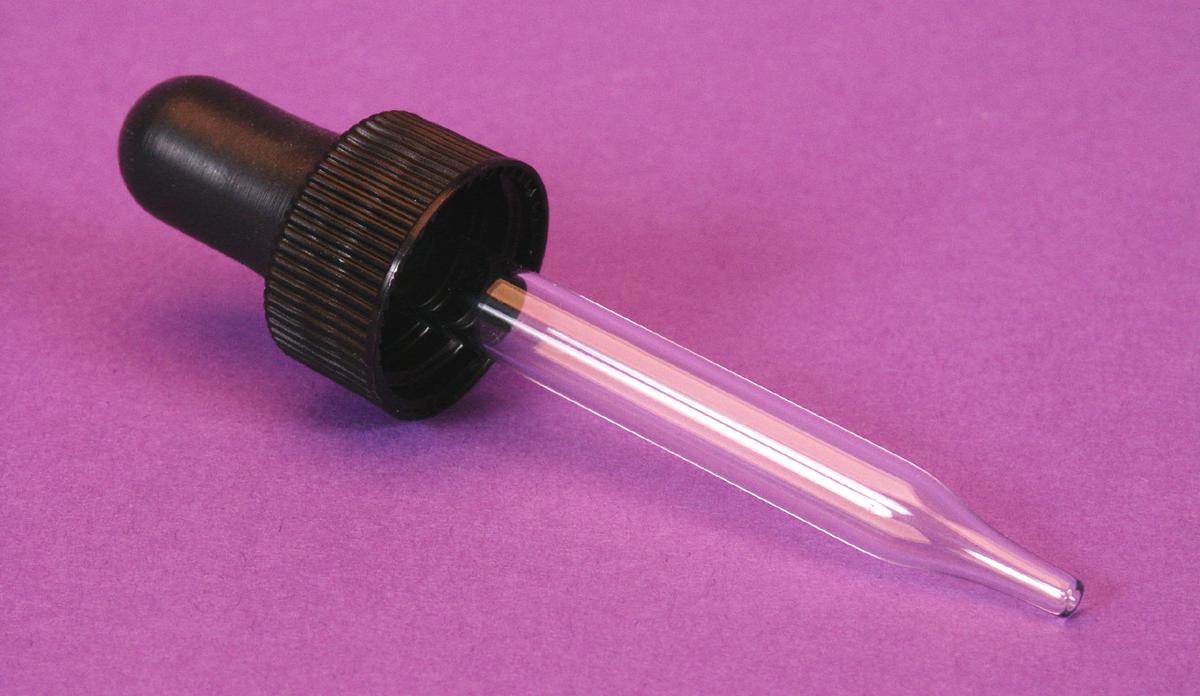 DROPPER ASSEMBLY, 1/2 OZ 18MM NON CALIBRATED PCCA
