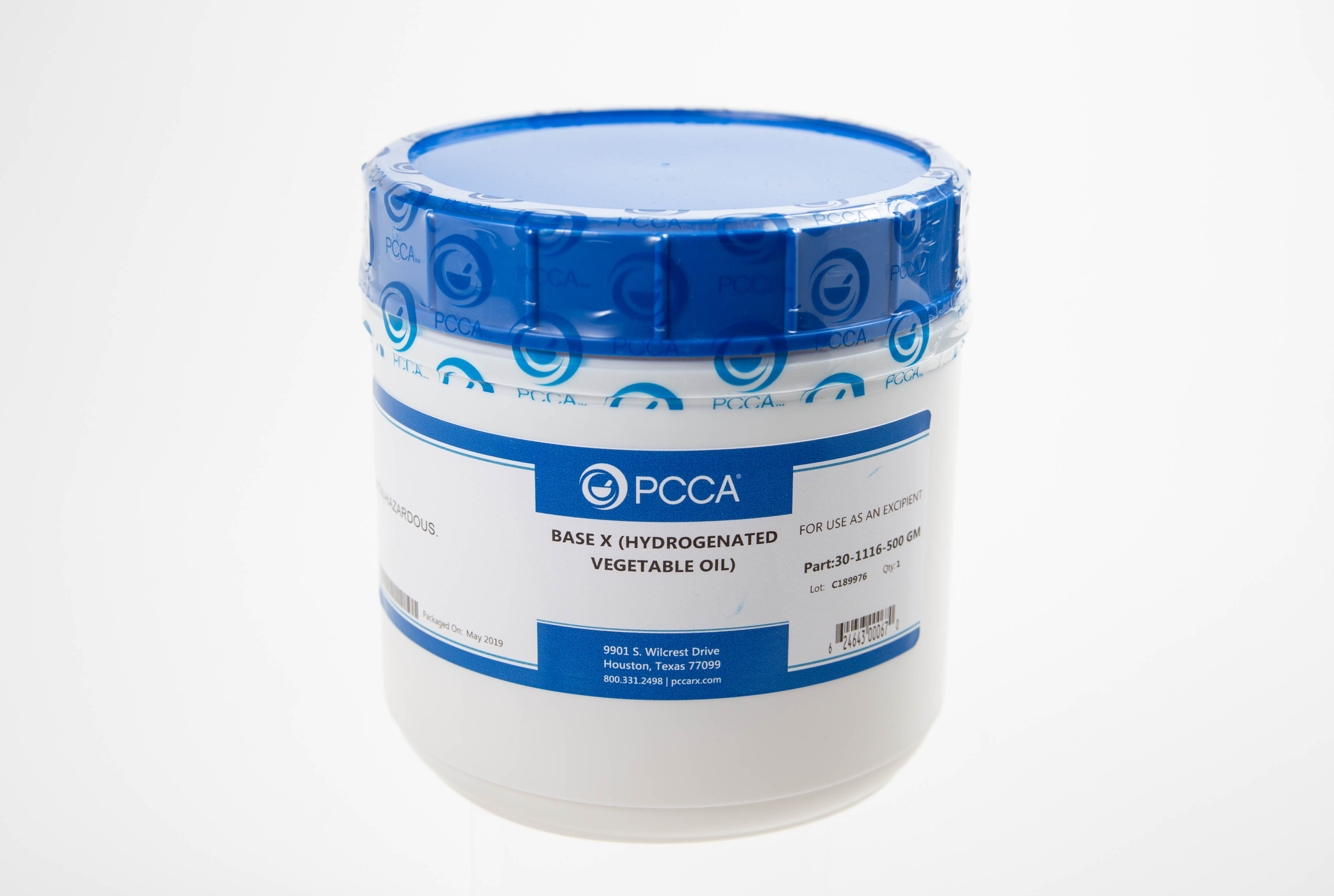 BASE X (HYDROGENATED VEGETABLE OIL) PCCA