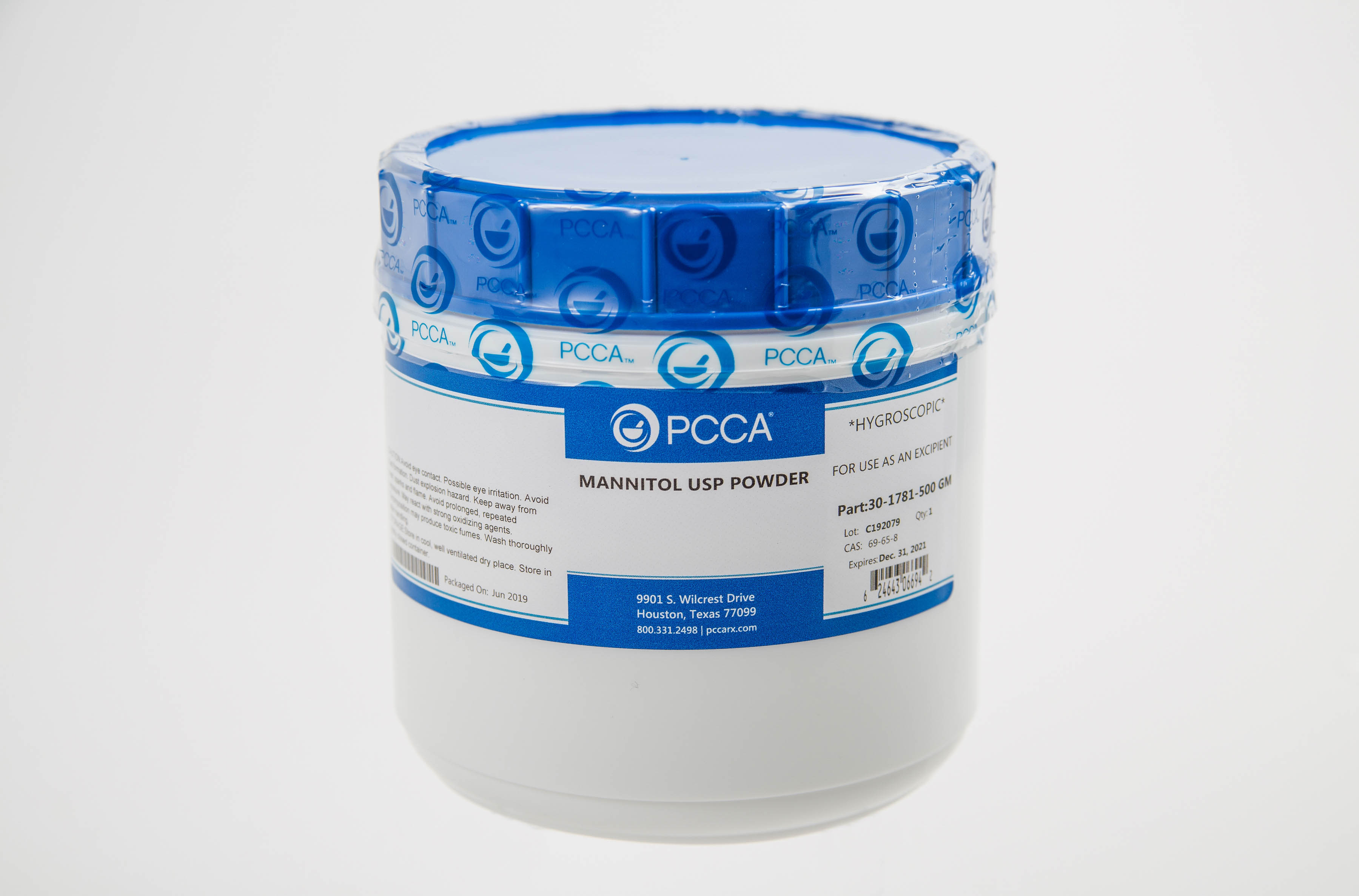 MANNITOL USP POWDER PCCA