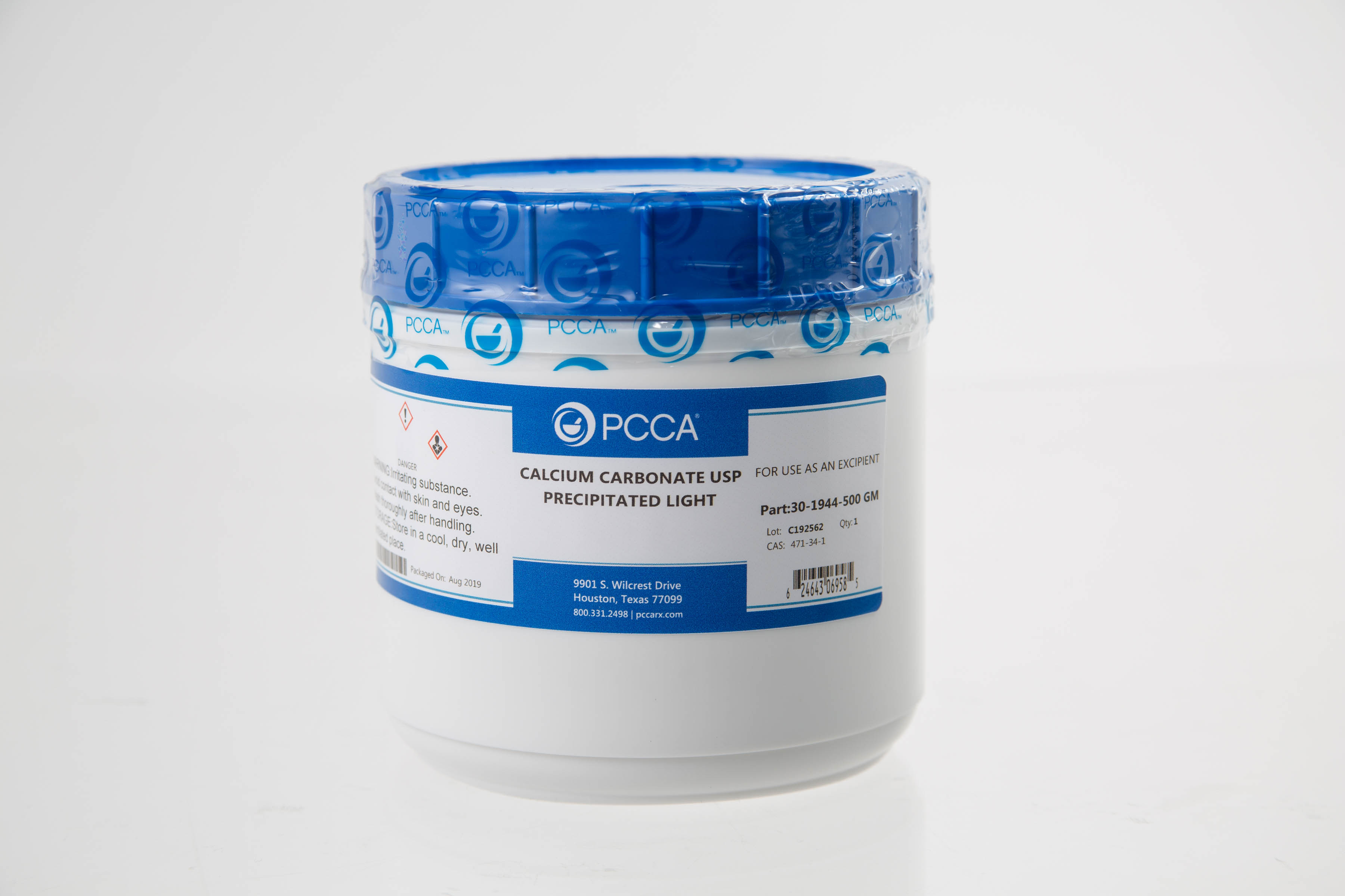 CALCIUM CARBONATE USP PRECIPITATED LIGHT PCCA