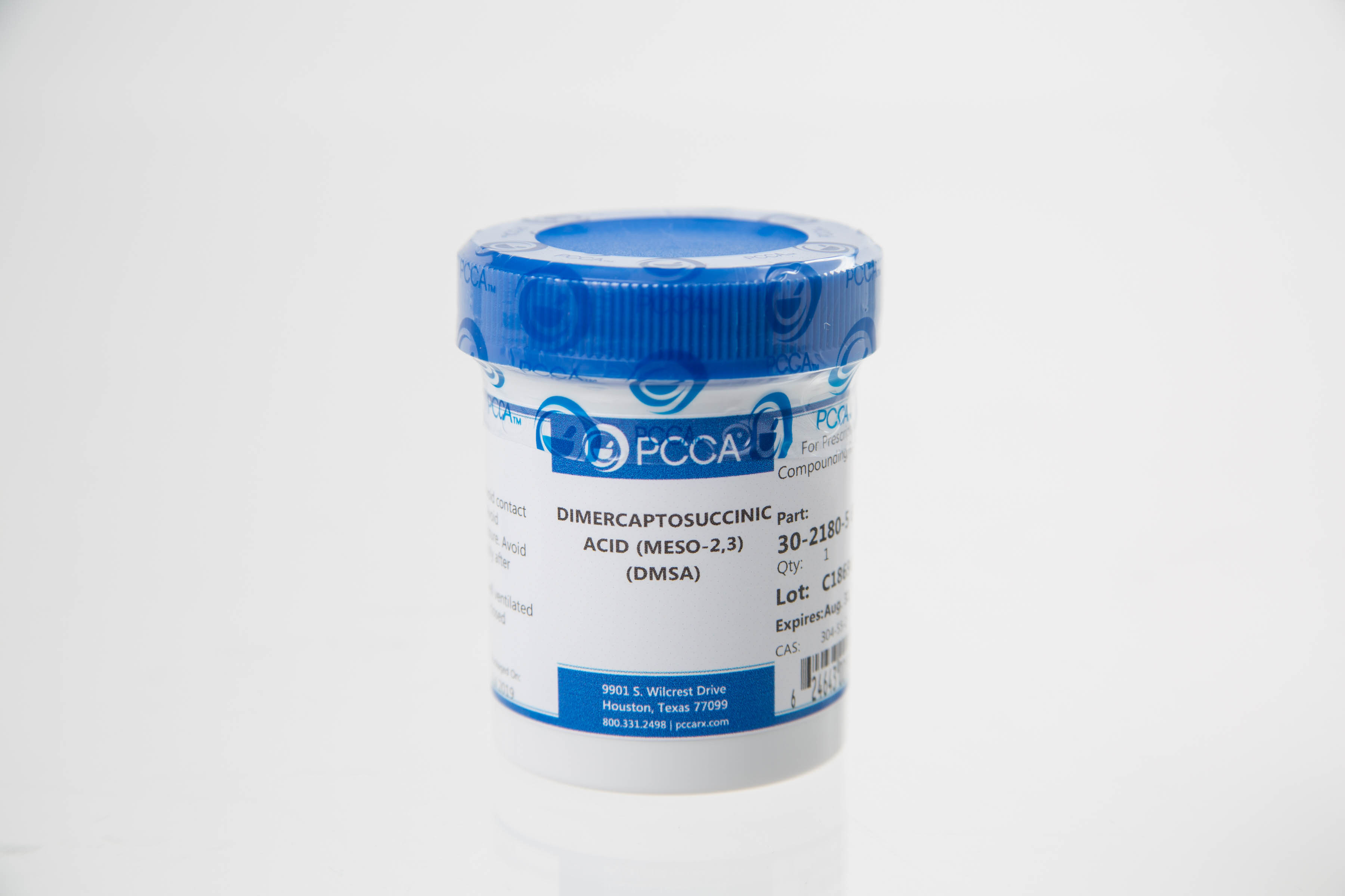 DIMERCAPTOSUCCINIC ACID (MESO2,3) (DMSA) PCCA