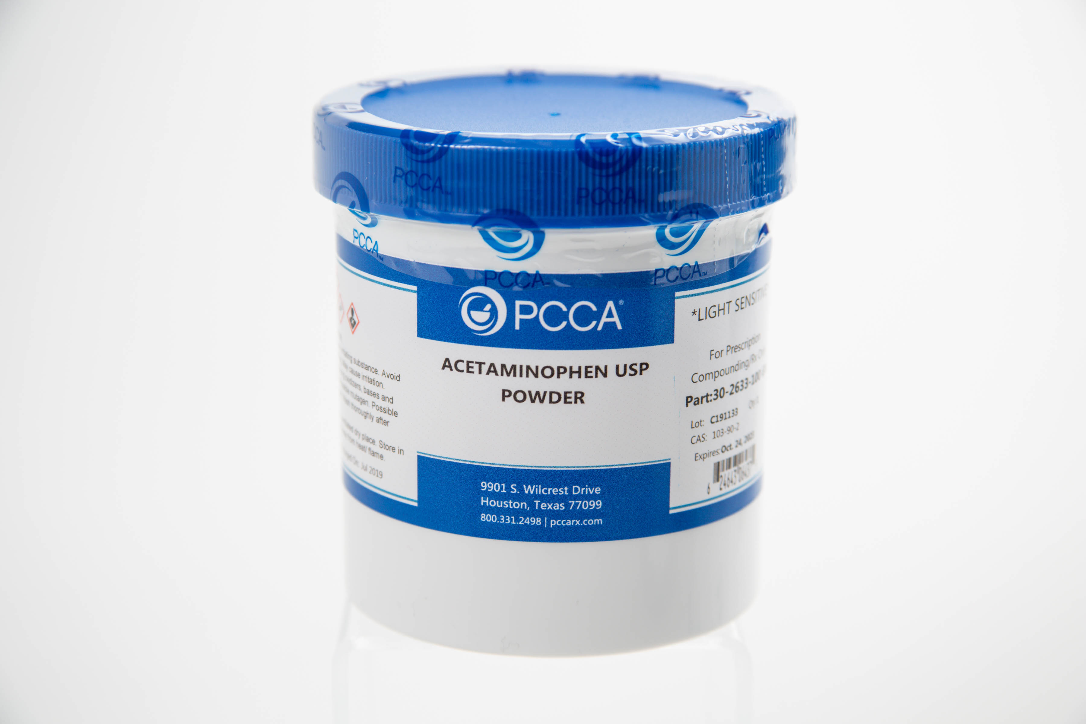 ACETAMINOPHEN USP POWDER PCCA
