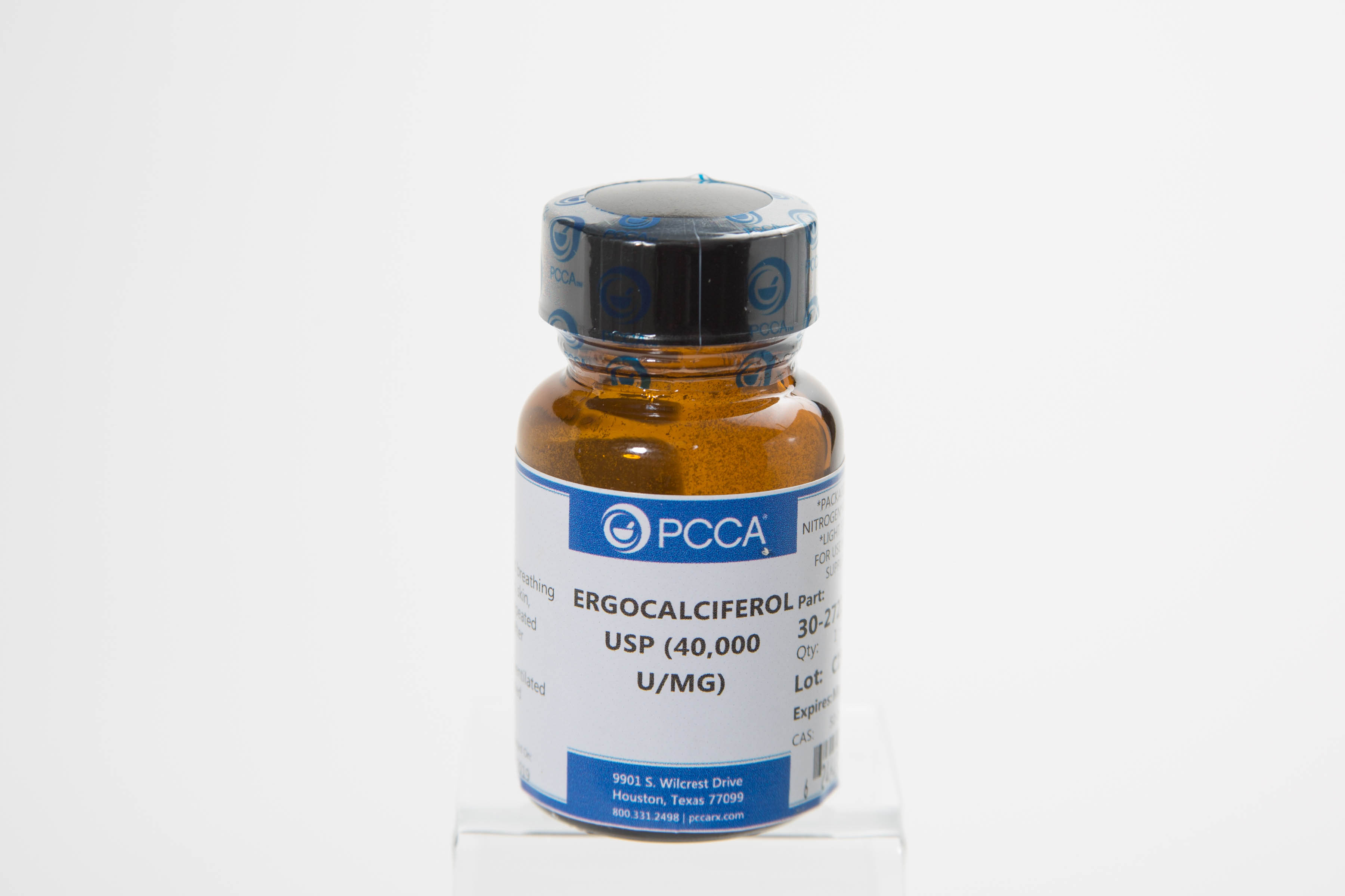 Ergocalciferol usp 40 000 u mg pcca
