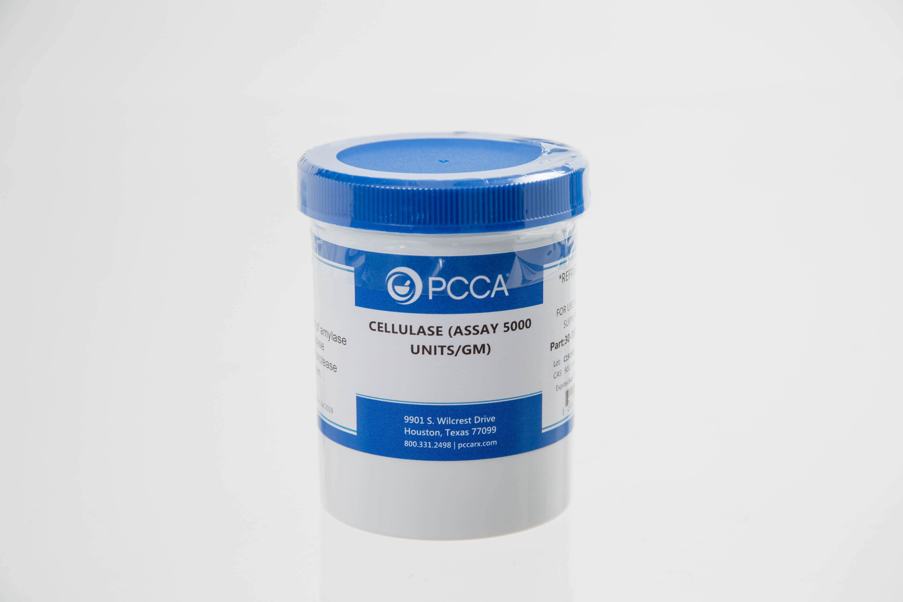 CELLULASE (ASSAY 5000 UNITS/GM) PCCA