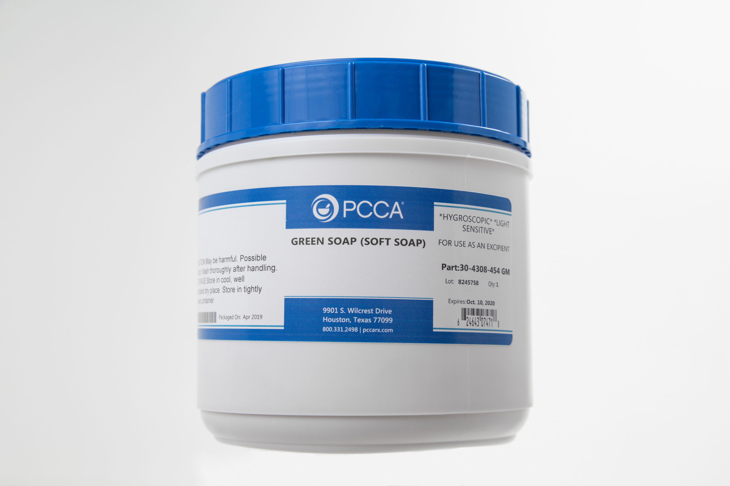 GREEN SOAP (SOFT SOAP) PCCA