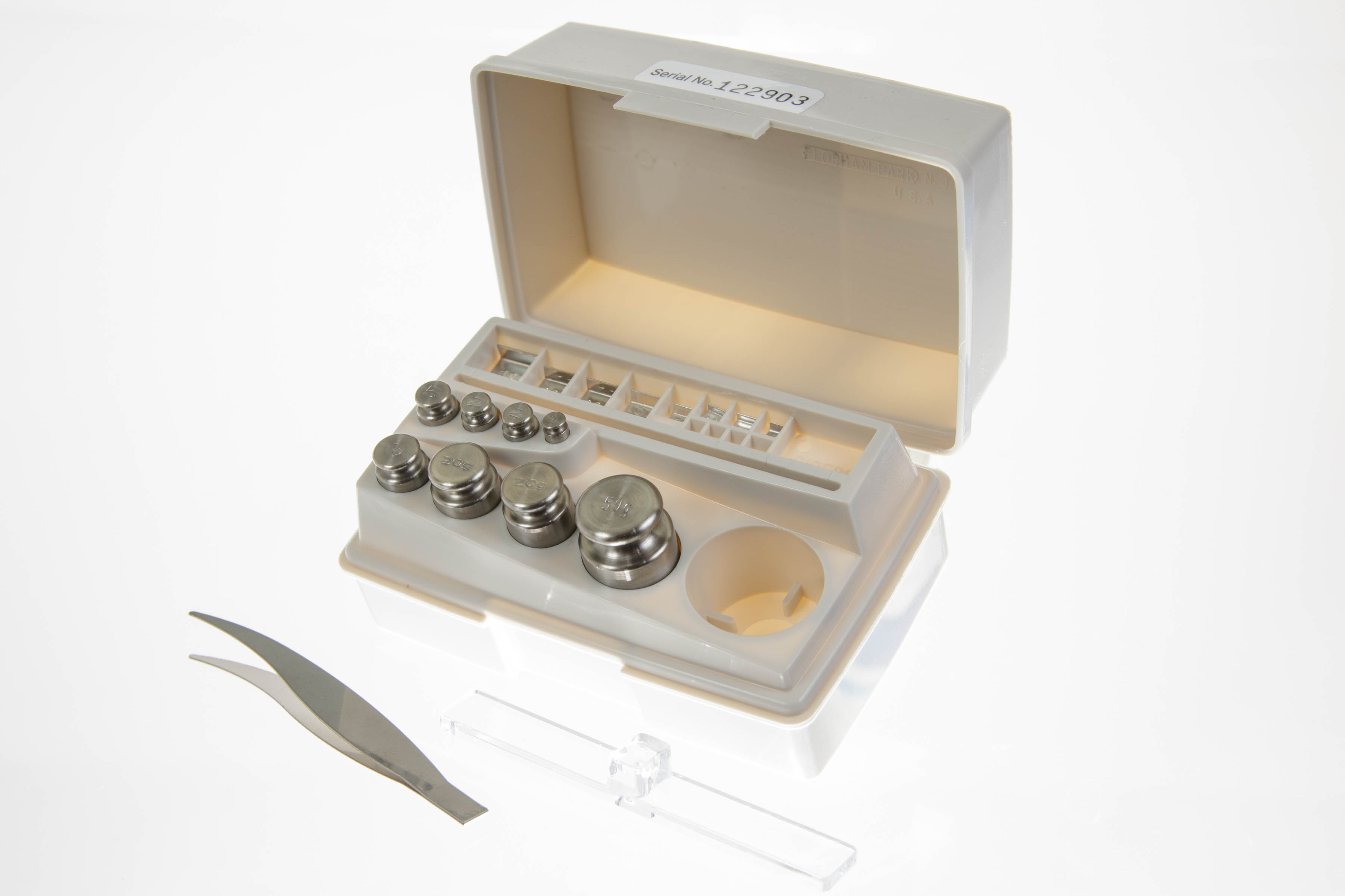 WEIGHT SET BALANCE 10 MG TO 50 GM PCCA