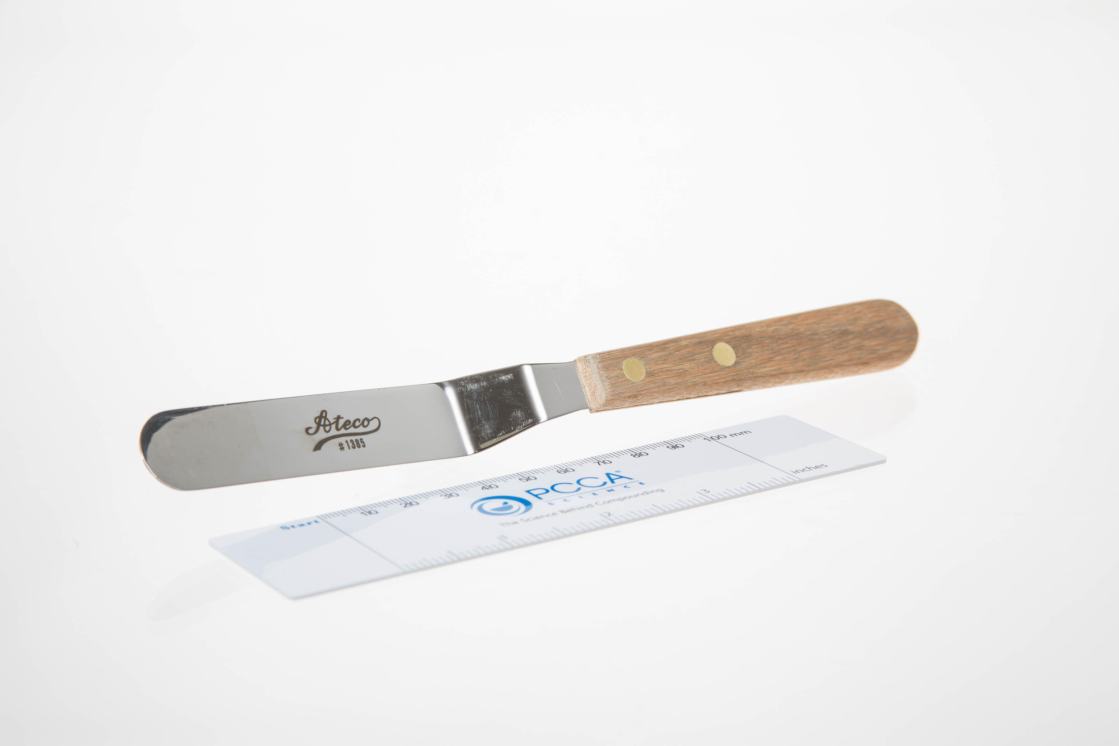 SPATULA, 4" ANGLED STAINLESS STEEL PCCA