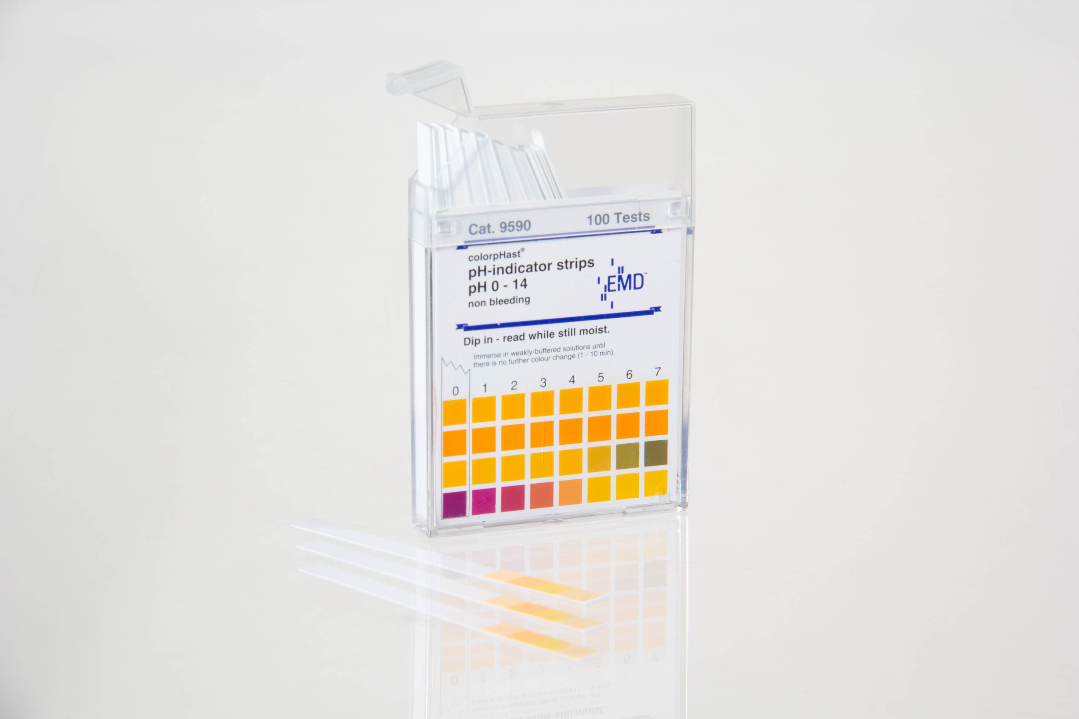PH TEST STRIPS, ColorpHast™ 0 14 RANGE PCCA