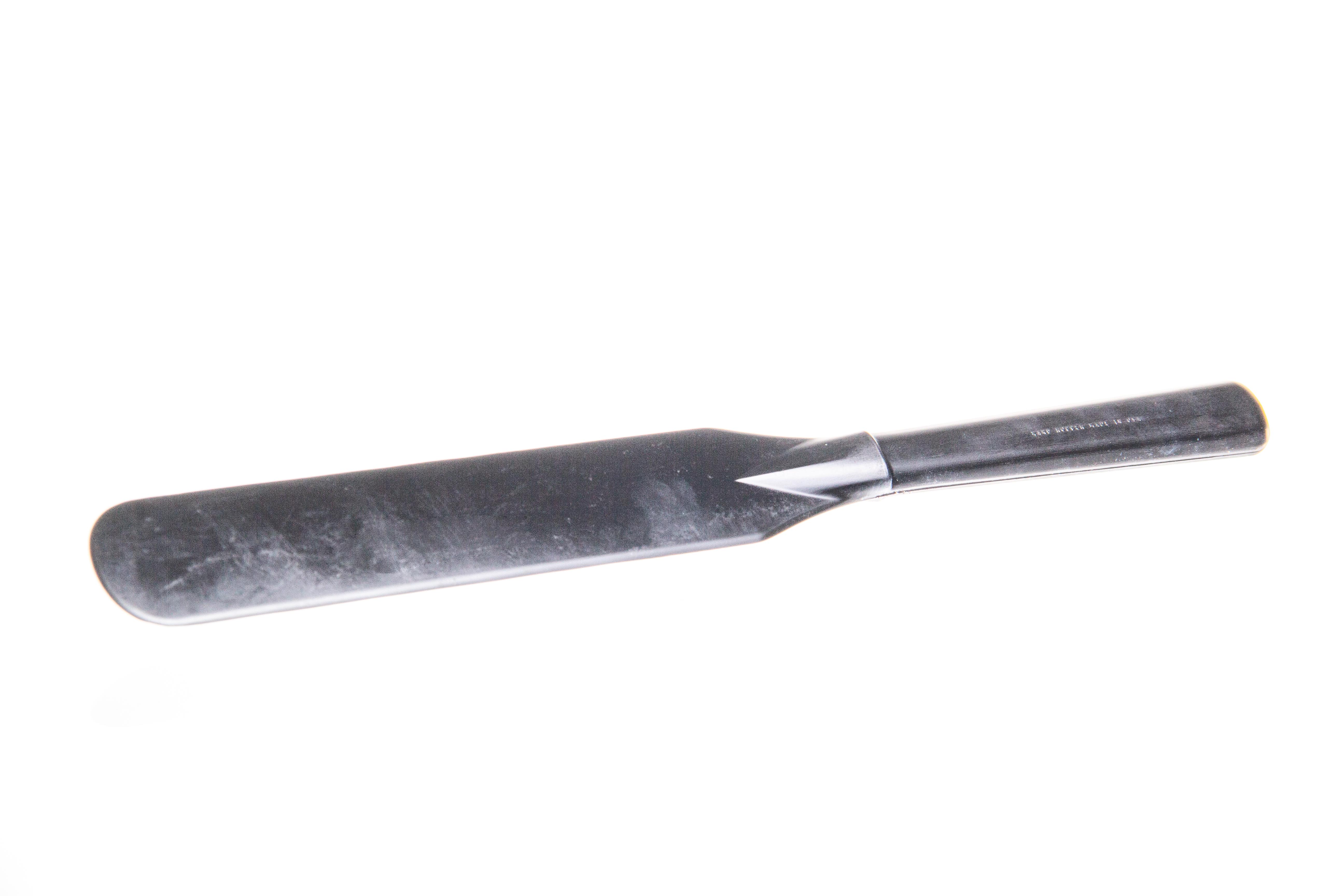 SPATULA, 8" HARD RUBBER PCCA