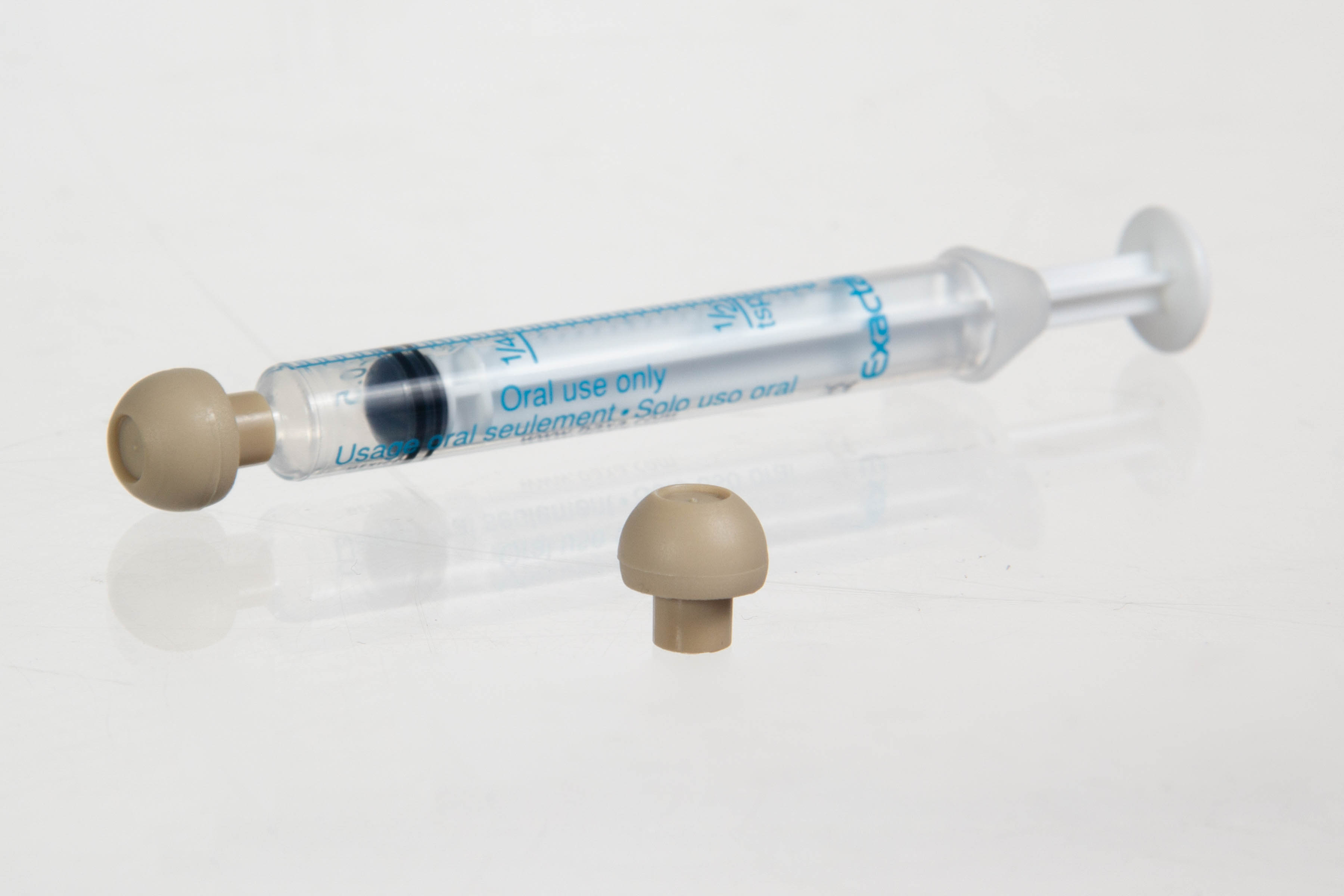 TIP CAPS FOR ORAL/TOPICAL SYRINGES, TAN PCCA