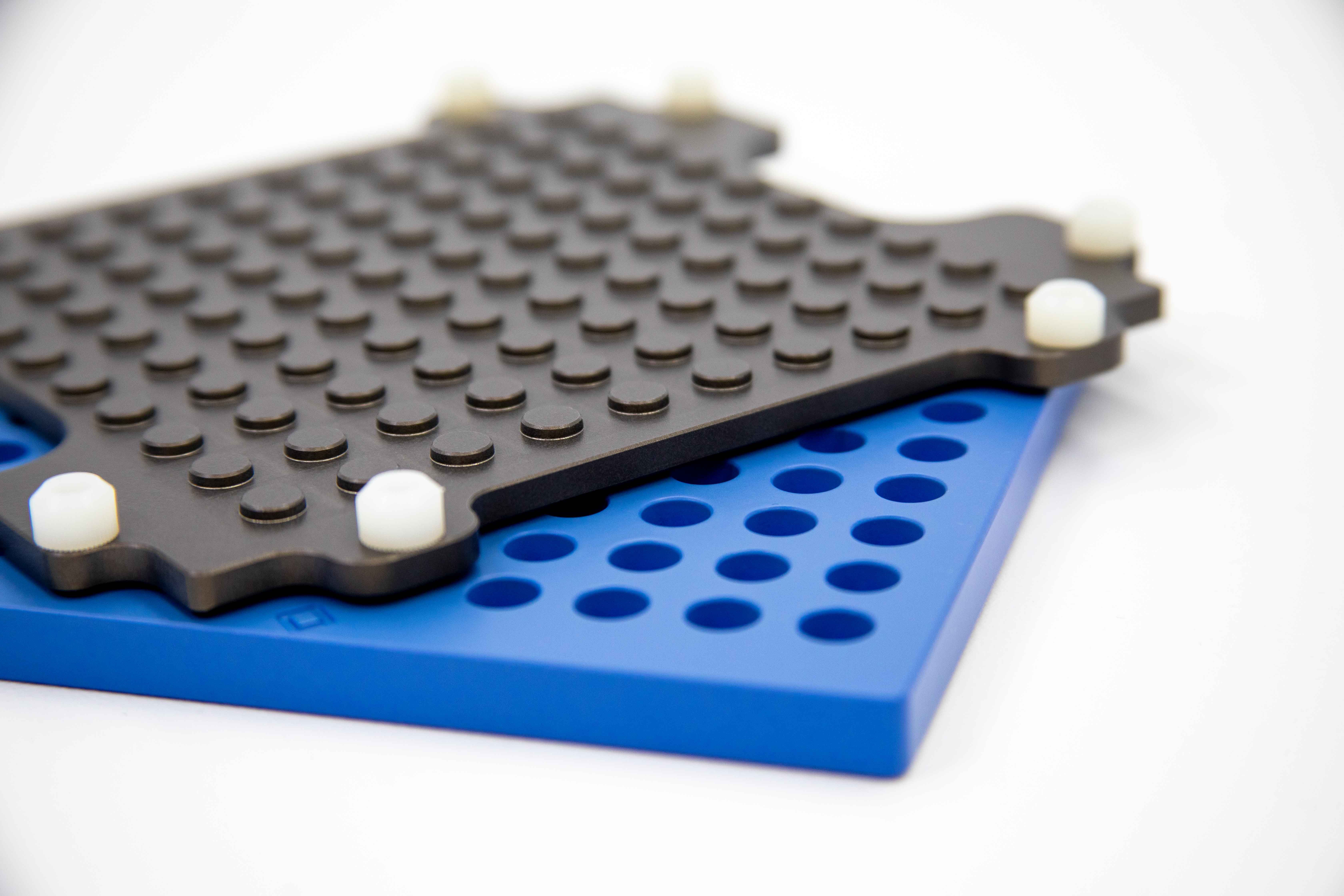 MOLD, RAPID DISSOLVE TABLET MINI MOLD, 100 COUNT, TEFLON PCCA