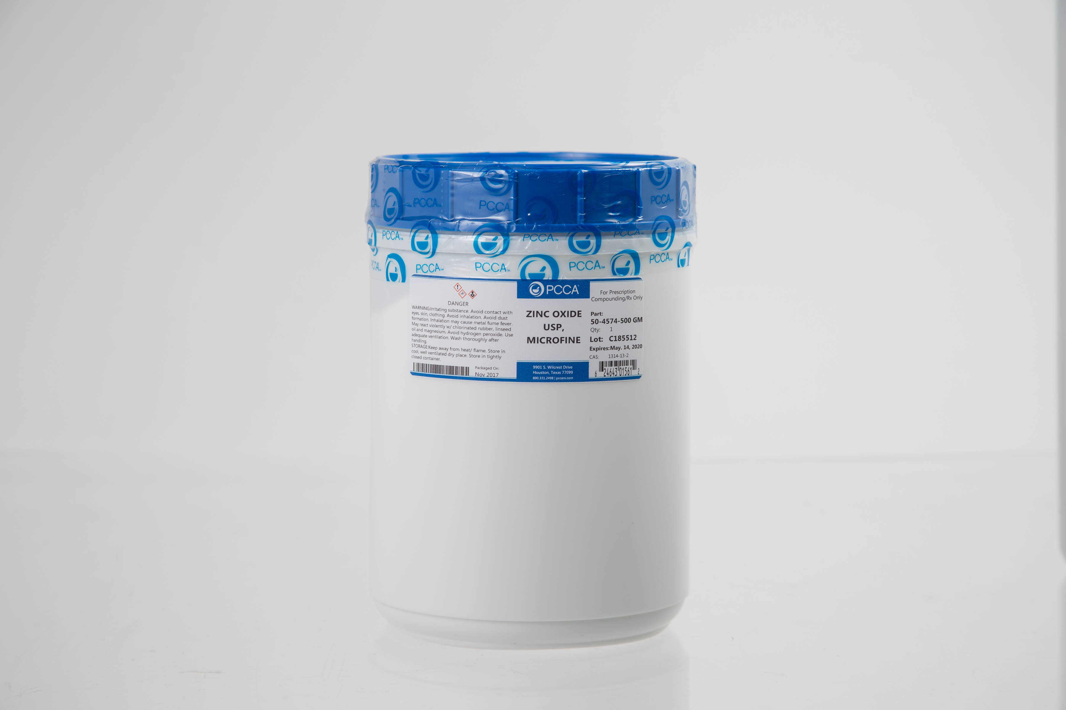 ZINC OXIDE USP, MICROFINE PCCA