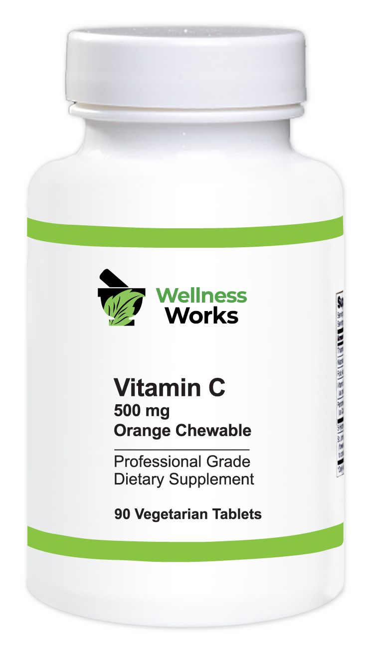 Vitamin C 500 mg Orange Chewable PCCA